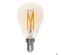 Atmosphera Créateur d'intérieur - Ampoule à Led "Ronde" 9cm Ambre AMBRE G