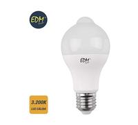 ampoule LED Standard avec capteur présence et crépusculaire E27 12 W 1055lm 3.200 K EDM