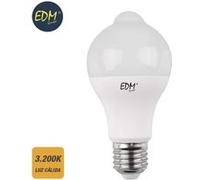 ampoule LED Standard avec capteur présence et crépusculaire E27 12 W 1055lm 3.200 K EDM G