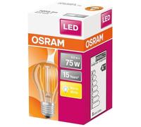 Osram Retail 4058075112360 LED Star CL A Fil 75 Non-dim 7,5W/827 E27