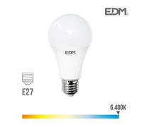 EDM – Ampoule LED 98722 E – 24 W (équivalent 200 W) E27 2700 lm 6400 K Ø7×13,6 cm