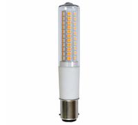 Ampoule LED T18 8,5w B15 tube 230v 3000K - peut remplacer Osram Halolux Ceram
