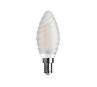Ampoule LED Torsadée E14 6,5W - 806 lm - 4000 K - Verre Dépoli - Filament - Équivalente 60 W