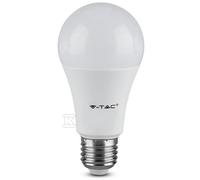 V-TAC Ampoule LED 214454 E27 15 W forme de poire blanc naturel Ø65×H134 mm CEE F