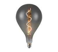 1 pz LED Bulb - 4W Filament Spiral A160S 2700K Smoky Glass