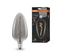 Osram Ampoule LED Vintage 1906 – Fumé 4W 140 lm Ø125mm E27 Blanc chaud dimmable 15 000 h