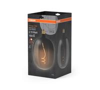 Osram Ampoule à filament Vintage 1906 Big Oval – 4,5 W, 150 lm, E27, 1800 K, fumé, Ø170 mm, CRI 80