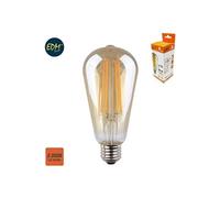 Ampoule LED VINTAGE ovale 6W E27 500lm 2,000k EDM 98624 G