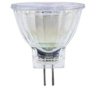 Ampoule LED, GU4, 185lm remp. 20W, amp. réfl. MR11, bl. chd., verre