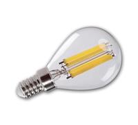 Ampoule LED « XLED G45 », culot E14, puissance 3,8 W, 806 lm, couleur de lumière blanc neutre, angle de faisceau large, boîtier en verre, 45 x 80 mm (Ø x L)