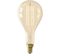 Ampoule LED XXL à filament linéaire E27 1100lm blanc chaud verre ambré Calex