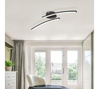 Ampoule Lumière de Jour Plafonnier LED Tdc Noir-Mat Bâton Design 12W