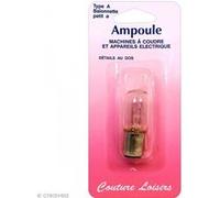 Ampoule machine à coudre - Baïonnette courte type A - 15W 240V G