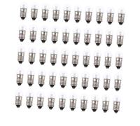 Ampoule Miniature 50 Pièces 1, 5 V 0, 3 A 0, 45 W en Verre, Économe