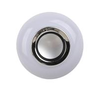 Ampoule Musicale Bluetooth RGBW LED E26, Haut-parleur avec Télécommande pour Bar ou Chambre à Coucher, 12W, économe en énergie