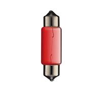 AMPOULE NAVETTE ROUGE 12V 5W 10x36MM SV8.5 ECLAIRAGE INTERIEUR PLAQUE D'IMMATRICULATION FEU ARRIERE STOP CLIGNOTANT VOITURE AUTO