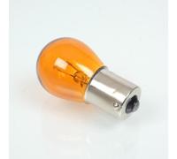 Ampoule Orange Rms 12v 21w Bau15s S25 Pour Moto Scooter Auto À L'unité Neuf