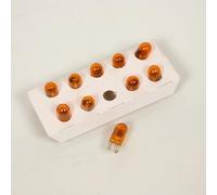 Ampoule orange W2.1x9.5d 12V 5W WY5W Osram 2827NA culot en verre pour auto moto