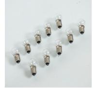 Ampoule - P2R - 6V 6W - Culot G14 à vis E10 - Boîte de 10 - Blanc