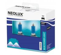 Ampoule phare - ampoule feu - ampoule clignotant Neolux H7 Ampoule halogène bleue (lot de 2) 12 V 80 W
