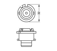 Ampoule, Phare De Profondeur Pour ALFA ROMEO ALPINA AUDI BMW CHEVROLET CITROËN D