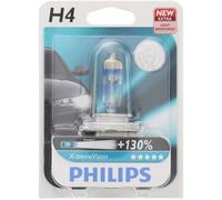 PHILIPS H4 X-Treme Vision 12V-60/55W P43T For Honda 125 Sh 2001-2004