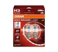 Ampoule PK22s H3 64151NL-2HB OSRAM pour AUDI MITSUBISHI NISSAN HYUNDAI PORSCHE