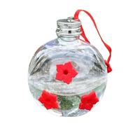 Ampoule pour mangeoire à colibris - Mangeoires pour oiseaux pour animaux de compagnie | Mangeoires pour colibris en forme d'ampoule, facile à remplir et à nettoyer,