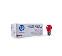 Ampoule Pr21w Baw15s 12v 21w Rouge Boite De 10