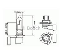 Ampoule, Projecteur Antibrouillard Bosch