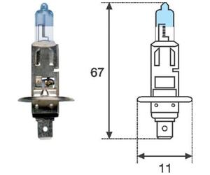 Ampoule, projecteur longue portée MAGNETI MARELLI 002587100000