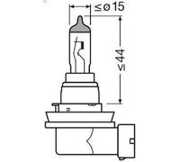 Ampoule, projecteur longue portée OSRAM 64212-1BL pour BMW 5 (E39) 2 2000-2003