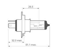 Ampoule Projecteur Longue Portée Valeo 032007 Essential pour