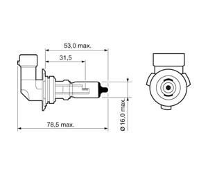 Ampoule, projecteur longue portée VALEO 032015