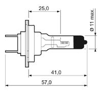Ampoule, projecteur longue portée VALEO 032523