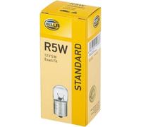 ampoule R5W 12V 5W (douille BA15s) HELLA (lot de 10) 8GA 002 071-121