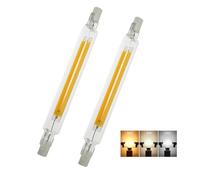 Ampoule R7S LED 118mm Dimmable 10W | Équivalent 100W Halogène - 1200LM - 360° - Pour les éclairages extérieurs, les spots de jardin, les appliques murales, les lampadaires (Blanc naturel 4500K)