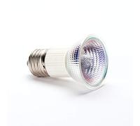 Ampoule réflecteur halogène E27 75 W non réfléchissante sans verre avant