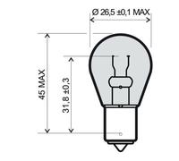 Ampoule Rms Pour Auto 12v 21w Ba15s Neuf
