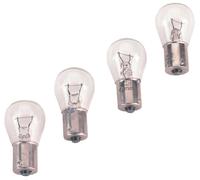 Ampoule ronde 12V - 10 pièces, 5 Watt Éclairage de la plaque d'immatriculation