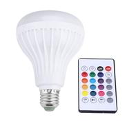 Ampoule sans fil Bluetooth avec télécommande 12 W LED RVB Smart Music Play Lampe