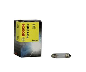 Ampoule secondaire BOSCH C3W Pure Light 12V, 3W, 10 pièce