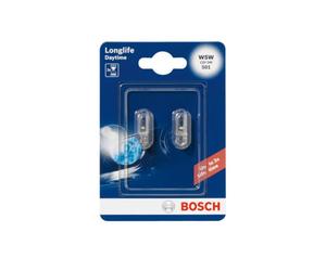 Ampoule secondaire BOSCH W5W Longlife Daytime 12V/5W, 2 pièce