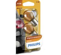 Ampoule secondaire PHILIPS 12496NAB2 PY21W Premium 12V/21W, 2 pièce
