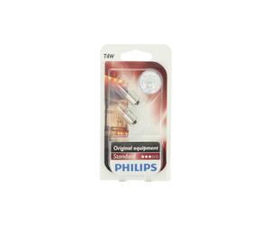 Ampoule secondaire PHILIPS T4W 24V/4W, 2 pièce