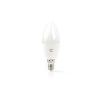 NEDIS Ampoule Bougie SmartLife Android IOS Wi-Fi E14 Blanc Chaud A Frais 4.9 W