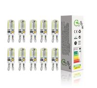 Ampoule Spot LED G9 3W Blanc Froid - Elinkume - Haute Luminosité - Bon Rendu de Couleur - Sans Scintillement