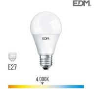 Ampoule standard LED E27 17 W 1800 lm 4000 K lumière du jour Ø 6,5 x 12 cm 25 000 h AC 220 - 240 V classe A+ 220 ° EDM G