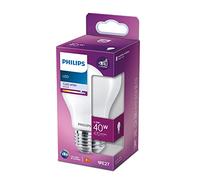 Ampoule standard LED PHILIPS Non dimmable - Verre dépoli - E27 - 40W - Blanc froid