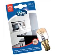 Ampoule T25 / E14 / 25W (60260-16551) Four cuisinière (484000008842 WHIRLPOOL IGNIS BAUKNECHT LADEN IKEA PRIVILEG)